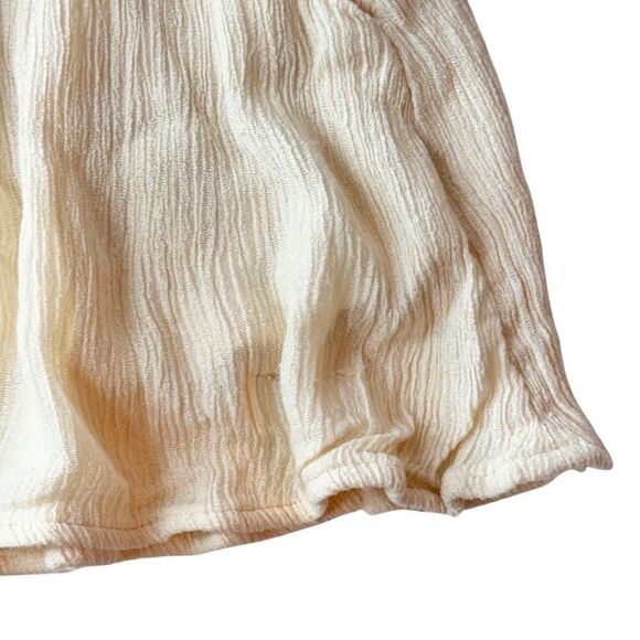 Savannah Morrow The Label Verita Short in Cream Raw Silk New FLAWS S - Picture 10 of 12